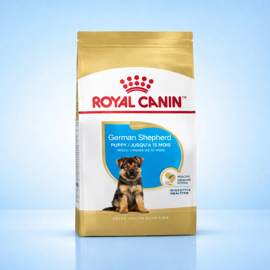ژرمن WEBP 2 غذای خشک توله سگ ژرمن شپرد رویال کنین Royal Canin German Shepherd Puppy وزن 12 کیلوگرم