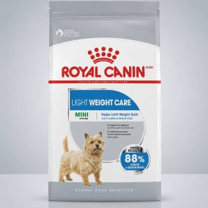 غذای خشک سگ رویال کنین Royal Canin Mini light Weight Care وزن 3 کیلوگرم